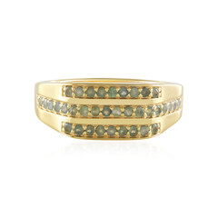 Zilveren ring met alexandrieten