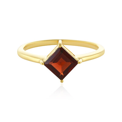Zilveren ring met een Mozambique granaat