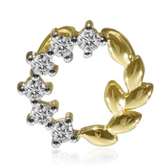 Gouden hanger met Diamanten SI1 (G)