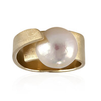 Zilveren ring met een zoetwater kweekparel (TPC)