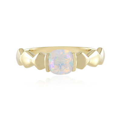 Gouden ring met een Welo-opaal (de Melo)