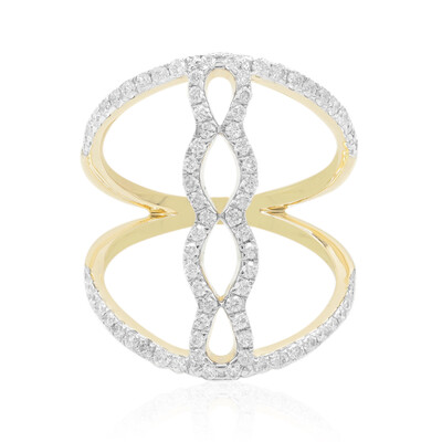 Gouden ring met Diamanten SI1 (G) (Annette)