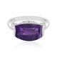 Gouden ring met een Zambia-amethist (SUHANA)