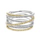 Gouden ring met I1 (H) Diamanten (CIRARI)