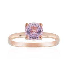 Zilveren ring met een kunziet