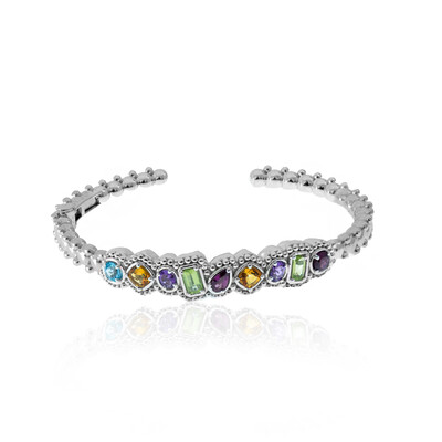Zilveren armband met een rhodliet (Dallas Prince Designs)