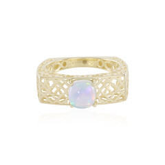Gouden ring met een Welo-opaal (Ornaments by de Melo)