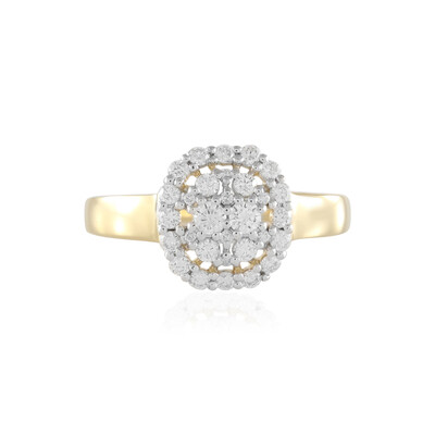 Gouden ring met SI2 (H) Diamanten (de Melo)