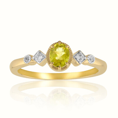 Gouden ring met een Kansas pallavijn