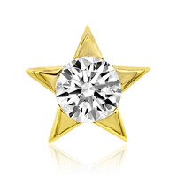 Gouden hanger met een Diamant SI1 (G)