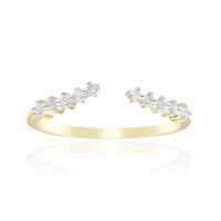 Gouden ring met Diamanten SI1 (G)