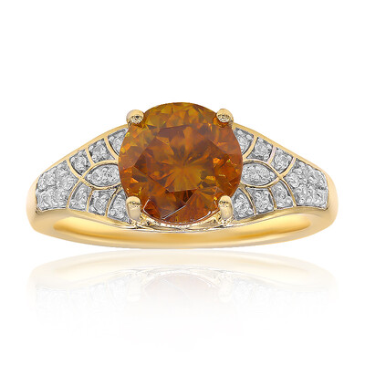 Gouden ring met een sfaleriet