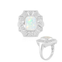 Zilveren ring met een Welo-opaal