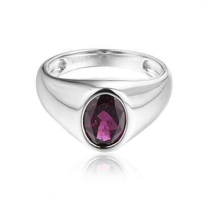 Zilveren ring met een Tocantin Granaat