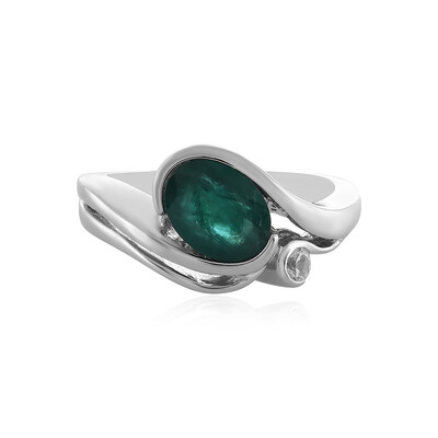 Zilveren ring met een Grandidiriet