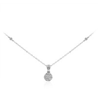 Gouden halsketting met een I1 (H) Diamant (CIRARI)