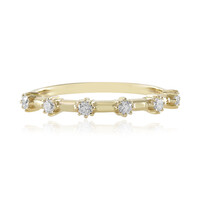 Gouden ring met IF (G) Diamanten (de Melo)