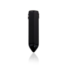 Zilveren hanger met een obsidiaan