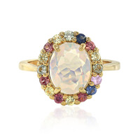 Zilveren ring met een Welo-opaal