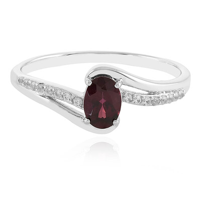 Zilveren ring met een Tocantin Granaat