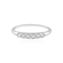 Zilveren ring met een I2 (I) Diamant