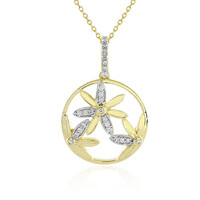 Gouden halsketting met Loepzuivere (F) Diamanten (LUCENT DIAMONDS)