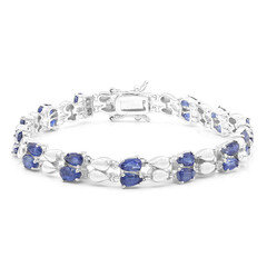 Zilveren armband met kyanieten