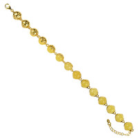 Zilveren armband met Baltische barnsteen