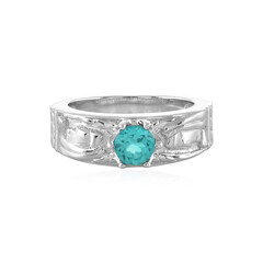 Zilveren ring met een Blauwe apatiet