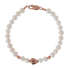 Zilveren armband met zoetwater kweekparels (Joias do Paraíso)