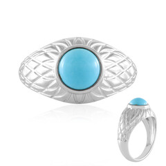 Zilveren ring met een Sleeping Beauty Turkoois (Faszination Türkis)
