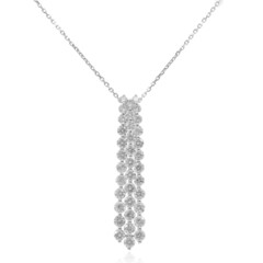 Gouden halsketting met SI2 (H) Diamanten (CIRARI)