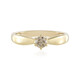 Gouden ring met een I2 Bruine Diamant