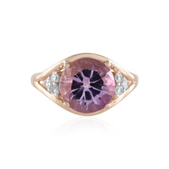 Zilveren ring met een lavendel amethist