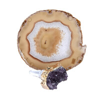 Accessoire met een agaat (Lapis Vitalis)