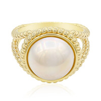 Zilveren ring met een Mabe parel (TPC)