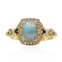 Gouden ring met een AAA Welo-opaal (CIRARI)