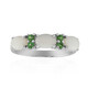 Zilveren ring met witte opalen
