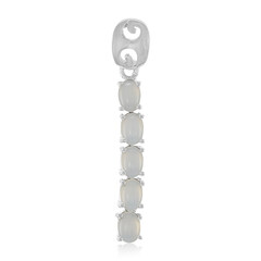 Zilveren hanger met Turkse chalcedoonstenen