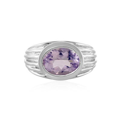 Zilveren ring met een lelie kwarts