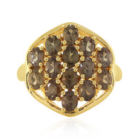 Zilveren ring met kleurwissel granaten