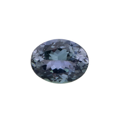 Edelsteen met een Onverhitte Tanzaniet 1,86 ct
