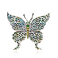 Zilveren broche