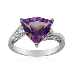 Gouden ring met een amethist