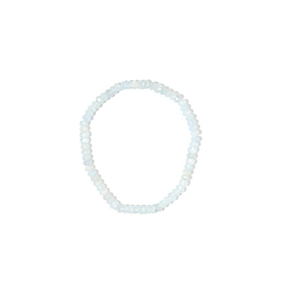 Armband met aquamarijnstenen