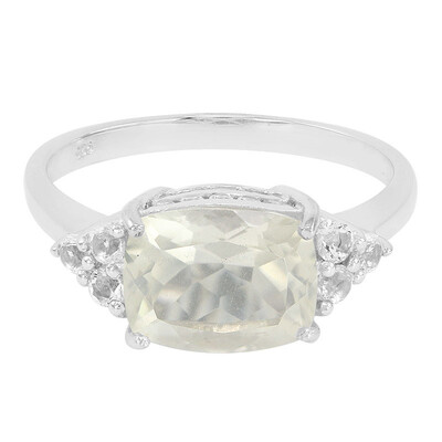 Zilveren ring met een Orthoklaas