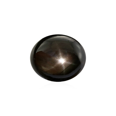 Edelsteen met een zwarte ster saffier 7,155 ct