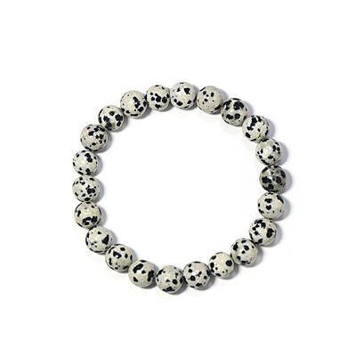 Armband met Dalmatiër jaspisstenen