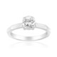 Zilveren ring met een zirkoon