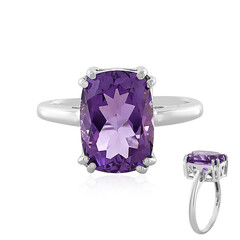 Zilveren ring met een Azuurblauwe Kwarts